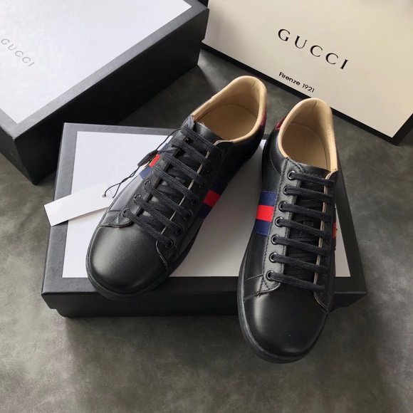 NEWGucci leather casual shoes for women